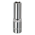 Premier Fully Polished Deep Socket 1/2"Sq Drive 13mm