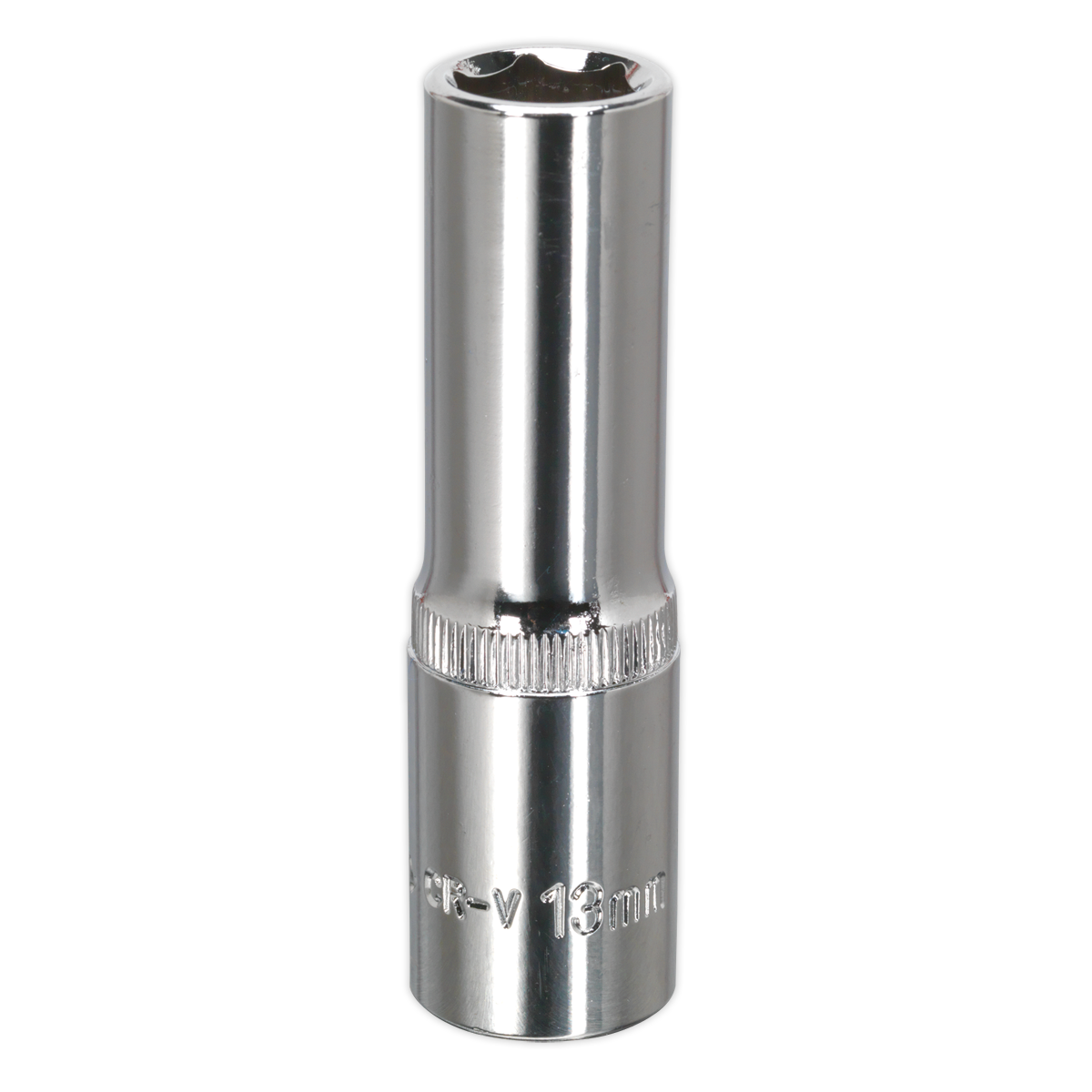 Premier Fully Polished Deep Socket 1/2"Sq Drive 13mm