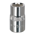 Premier Fully Polished Socket 1/2"Sq Drive 14mm