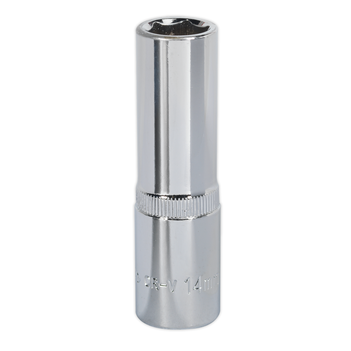 Premier Fully Polished Deep Socket 1/2"Sq Drive 14mm