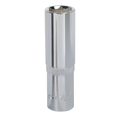 Premier Fully Polished Deep Socket 1/2"Sq Drive 16mm