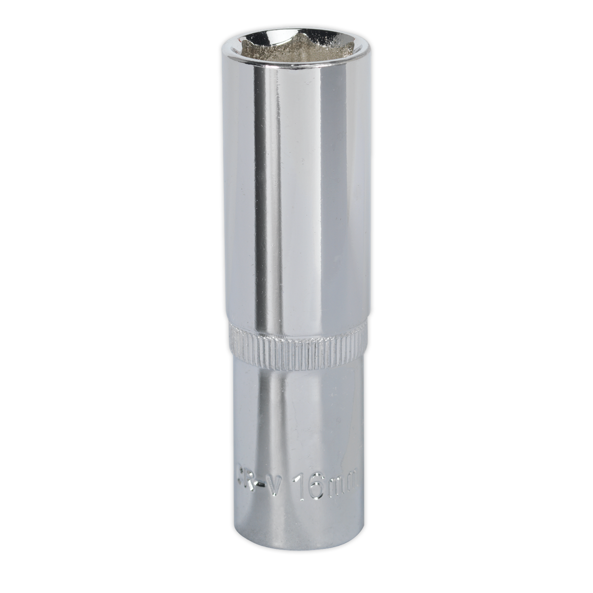 Premier Fully Polished Deep Socket 1/2"Sq Drive 16mm