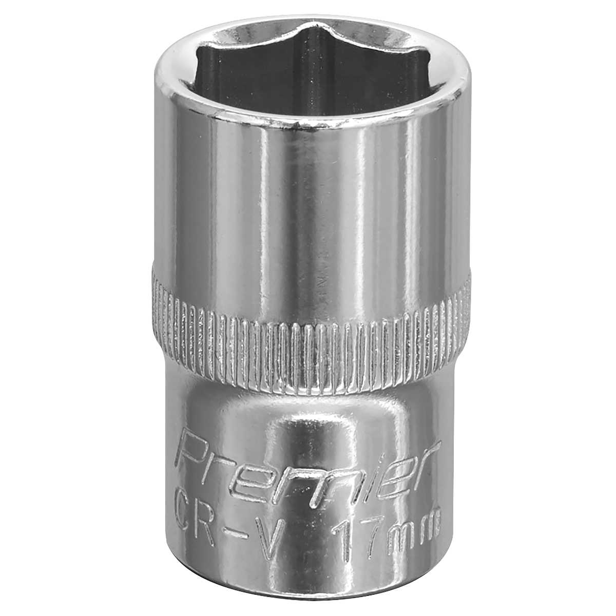 Premier Fully Polished Socket 1/2"Sq Drive 17mm