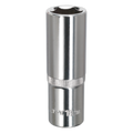 Premier Fully Polished Deep Socket 1/2"Sq Drive 18mm