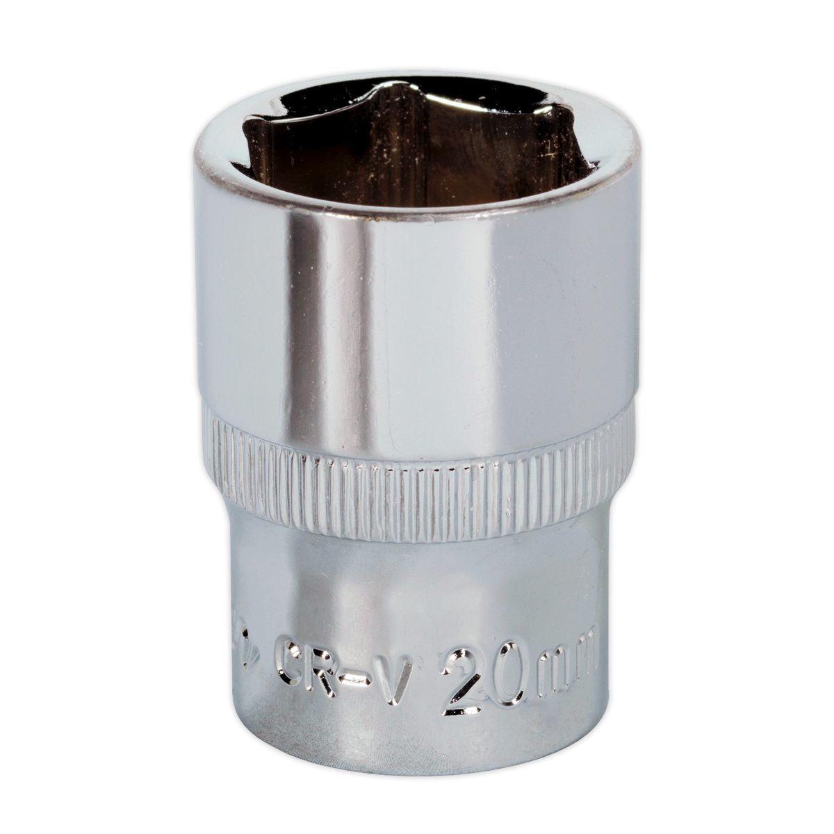 Premier Fully Polished Socket 1/2"Sq Drive 20mm