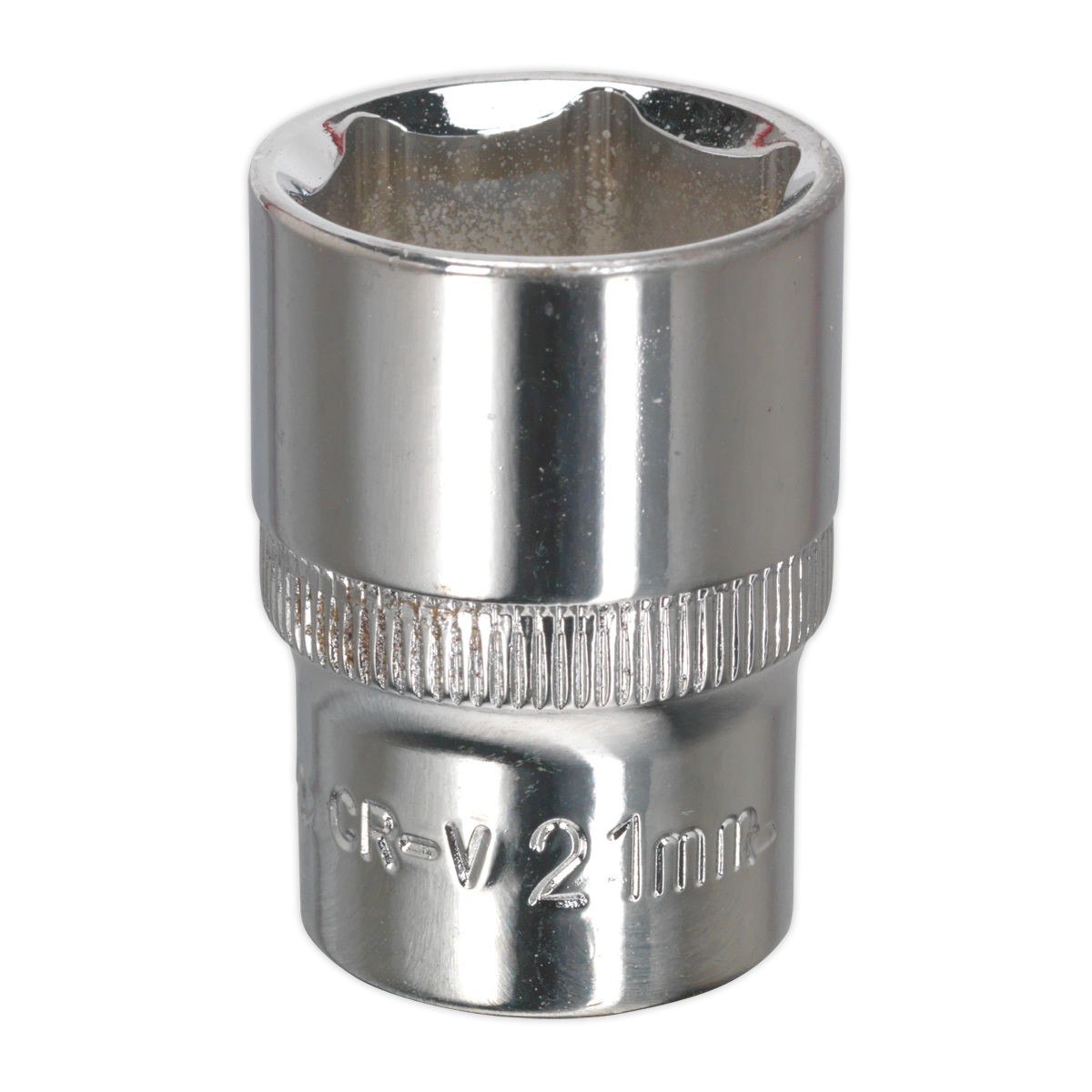 Premier Fully Polished Socket 1/2"Sq Drive 21mm