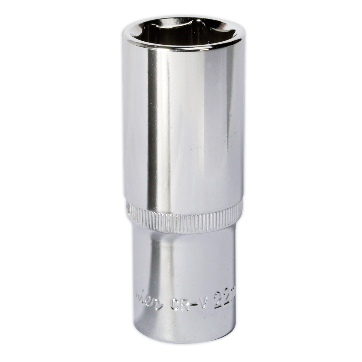 Premier Fully Polished Deep Socket 1/2"Sq Drive 22mm
