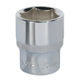 Premier Fully Polished Socket 1/2"Sq Drive 23mm