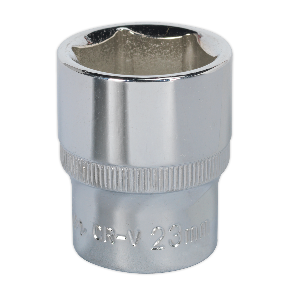 Premier Fully Polished Socket 1/2"Sq Drive 23mm