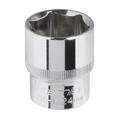 Premier Fully Polished Socket 1/2"Sq Drive 24mm