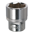 Premier Fully Polished Socket 1/2"Sq Drive 25mm