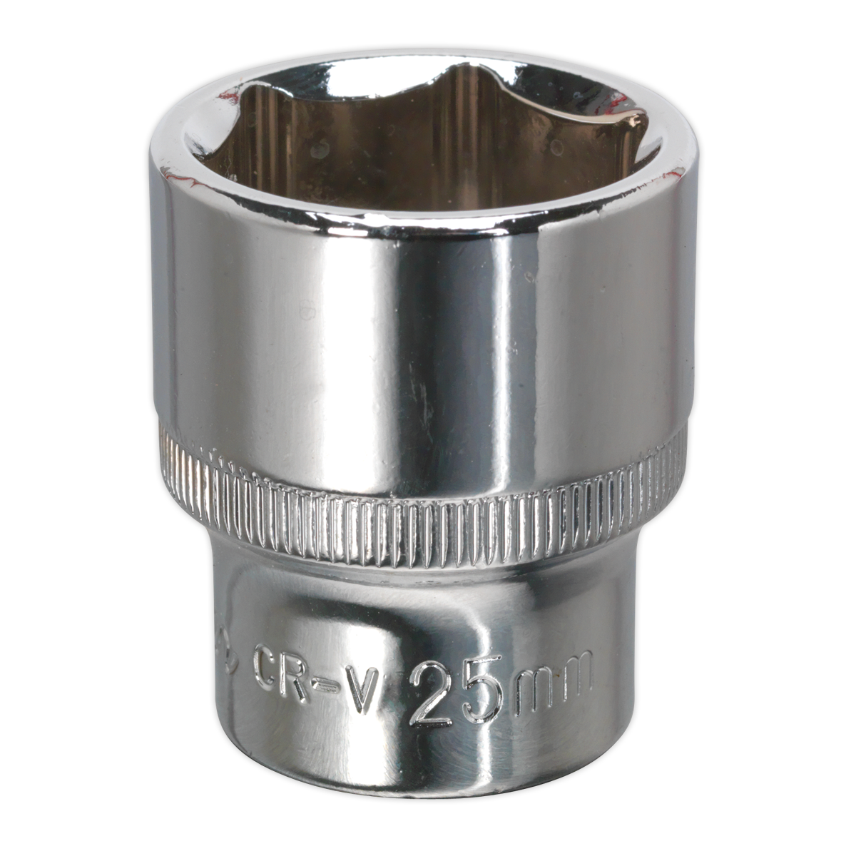 Premier Fully Polished Socket 1/2"Sq Drive 25mm