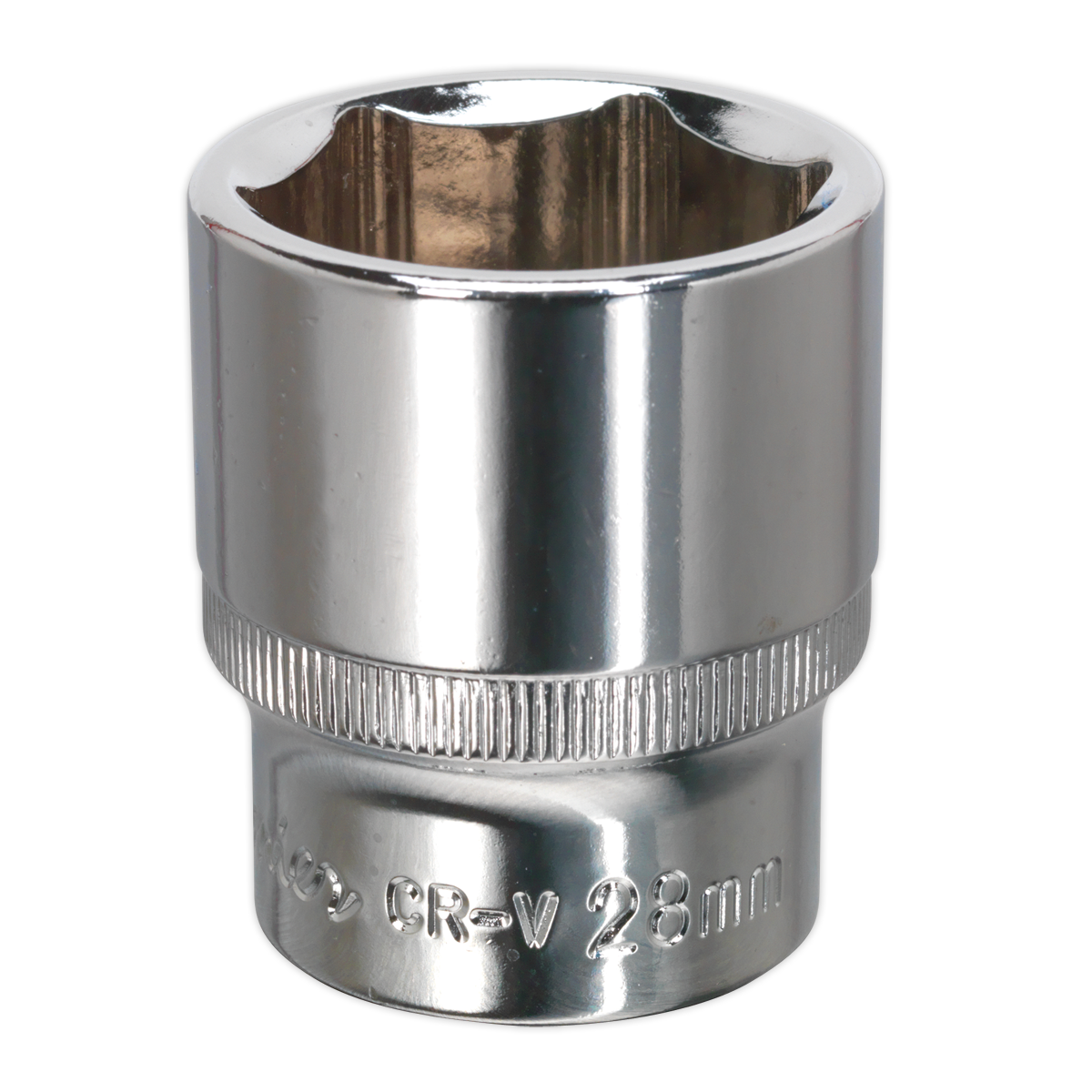 Premier Fully Polished Socket 1/2"Sq Drive 28mm