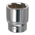 Premier Fully Polished Socket 1/2"Sq Drive 30mm
