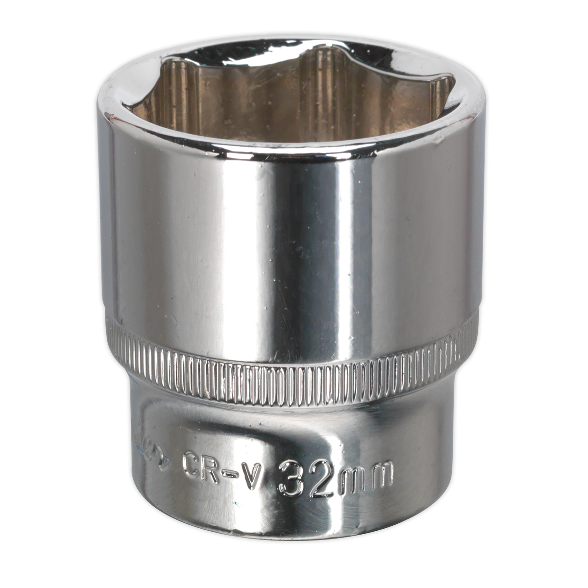 Premier Fully Polished Socket 1/2"Sq Drive 32mm
