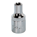 Premier Fully Polished Socket 1/4"Sq Drive 4mm
