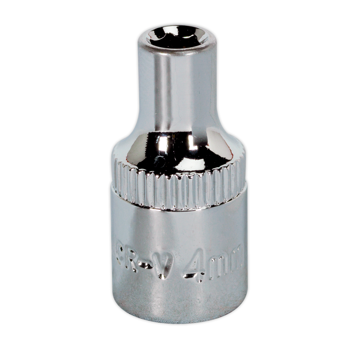 Premier Fully Polished Socket 1/4"Sq Drive 4mm