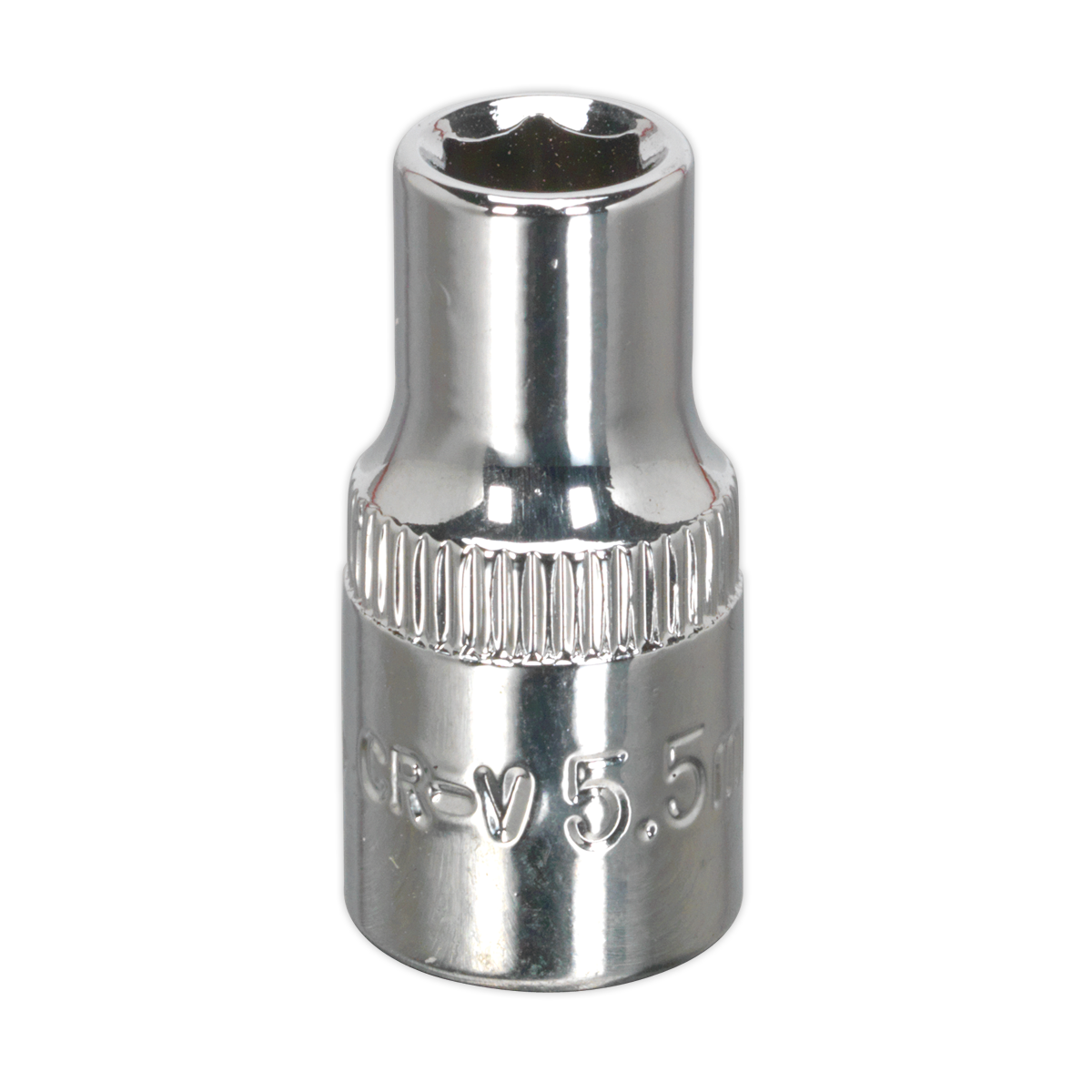 Premier Fully Polished Socket 1/4"Sq Drive 5.5mm