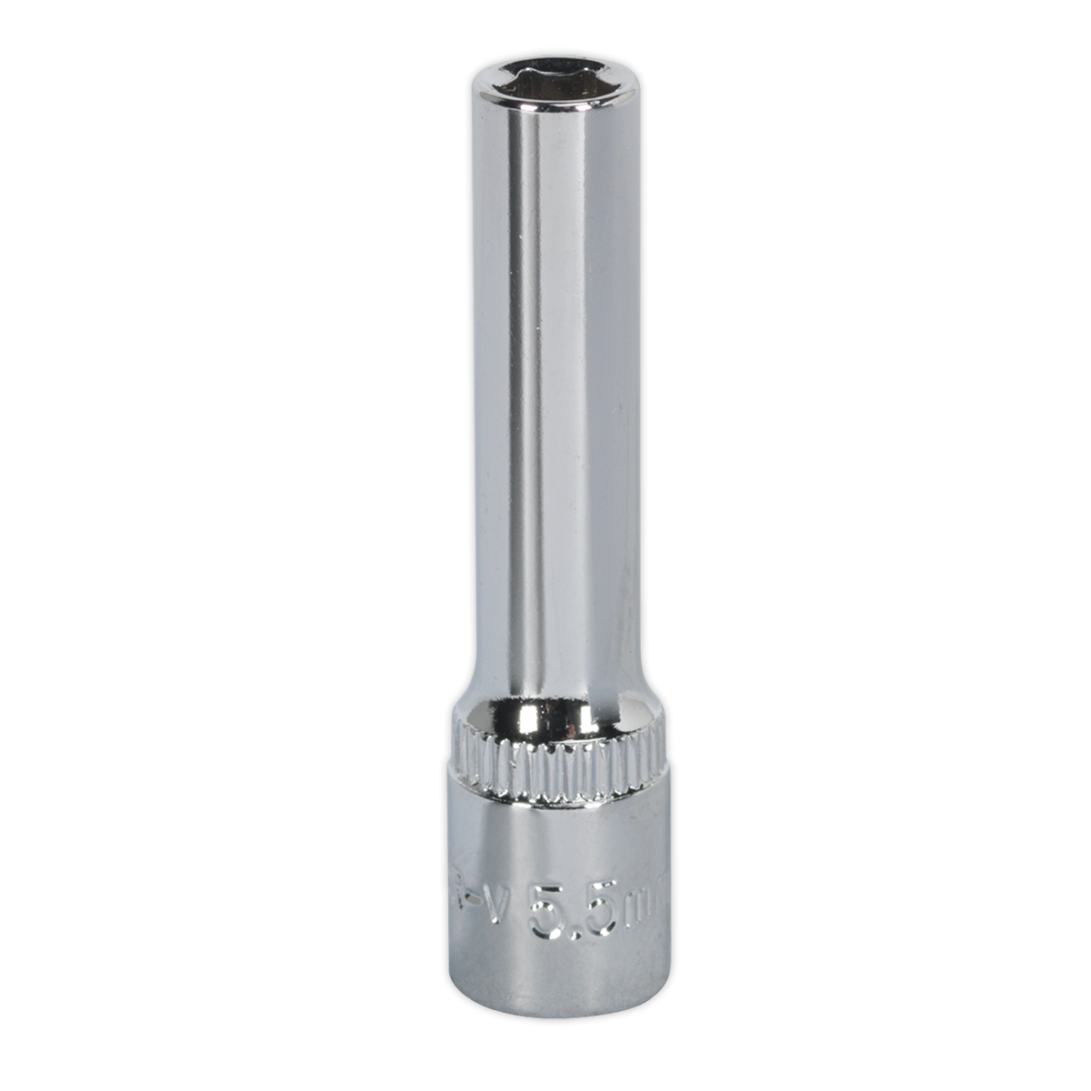 Premier Fully Polished Deep Socket 1/4"Sq Drive 5.5mm