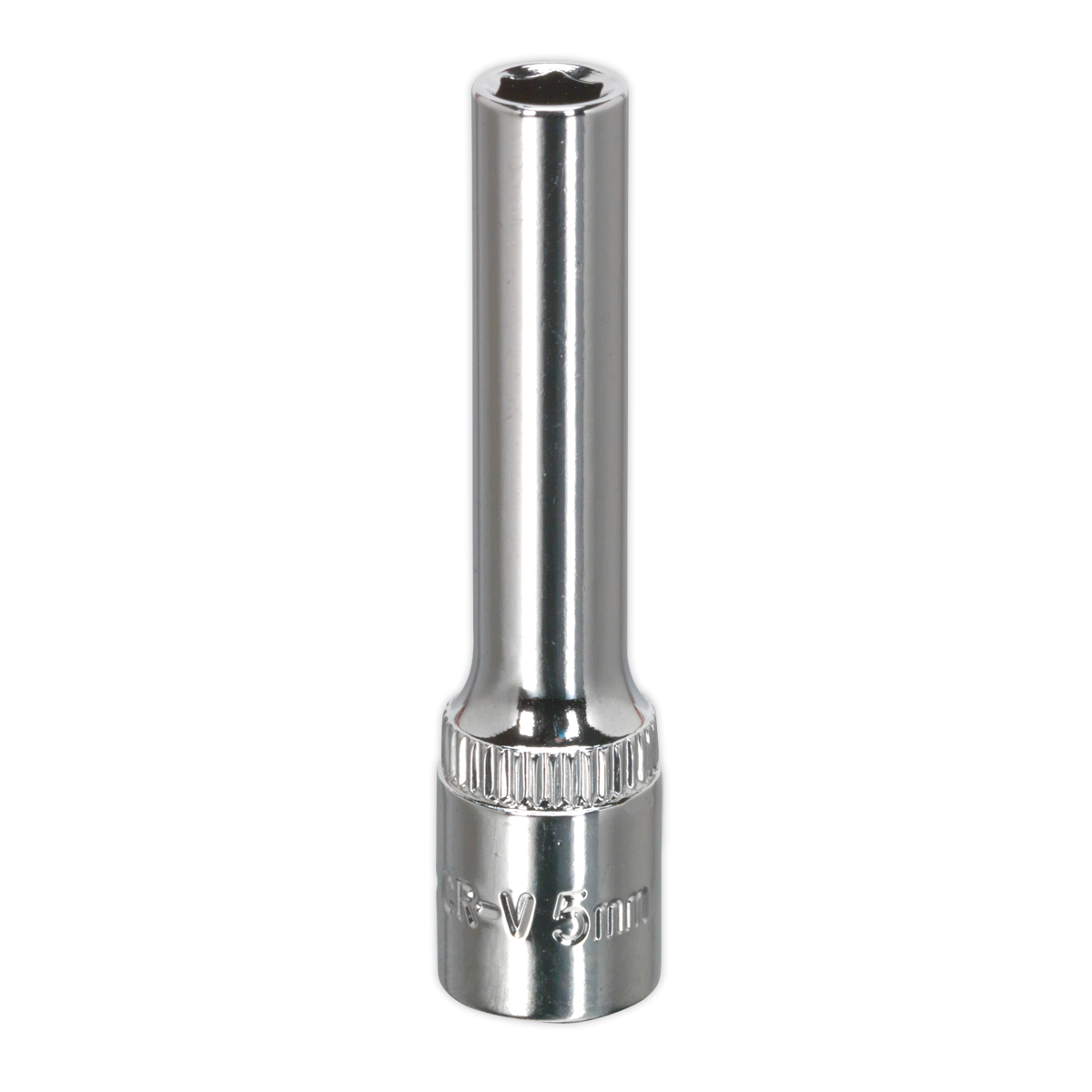 Premier Fully Polished Deep Socket 1/4"Sq Drive 5mm