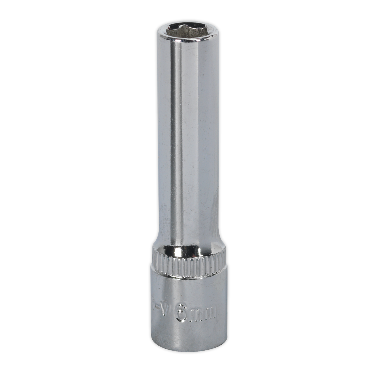 Premier Fully Polished Deep Socket 1/4"Sq Drive 6mm