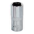 Premier Fully Polished Socket 1/4"Sq Drive 8mm