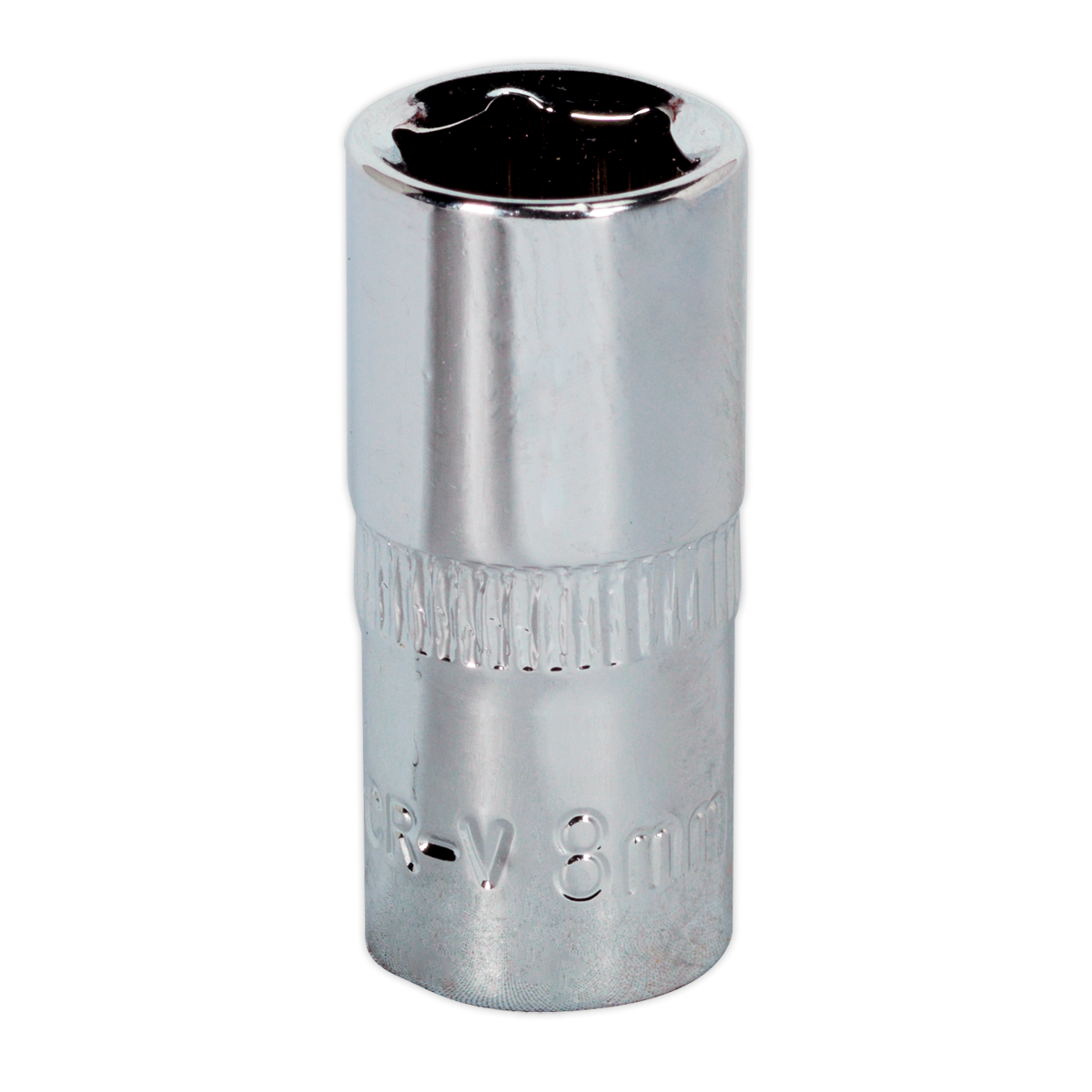Premier Fully Polished Socket 1/4"Sq Drive 8mm