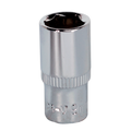 Premier Fully Polished Socket 1/4"Sq Drive 9mm