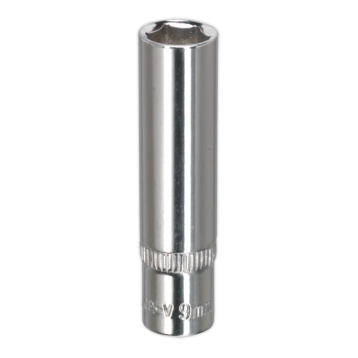 Premier Fully Polished Deep Socket 1/4"Sq Drive 9mm