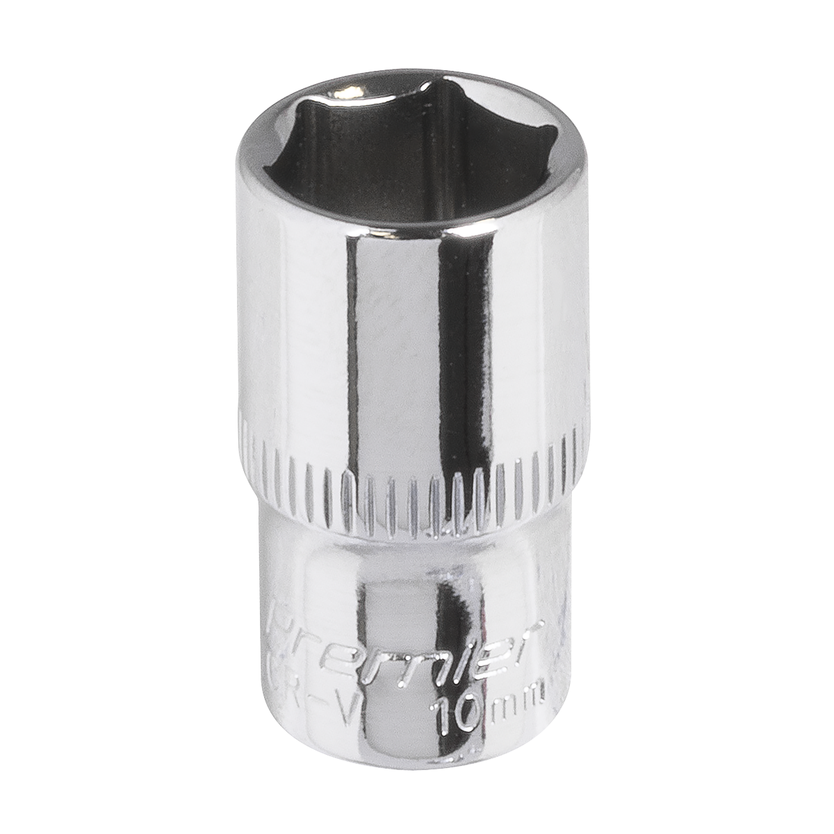 Premier Fully Polished Socket 1/4"Sq Drive 10mm