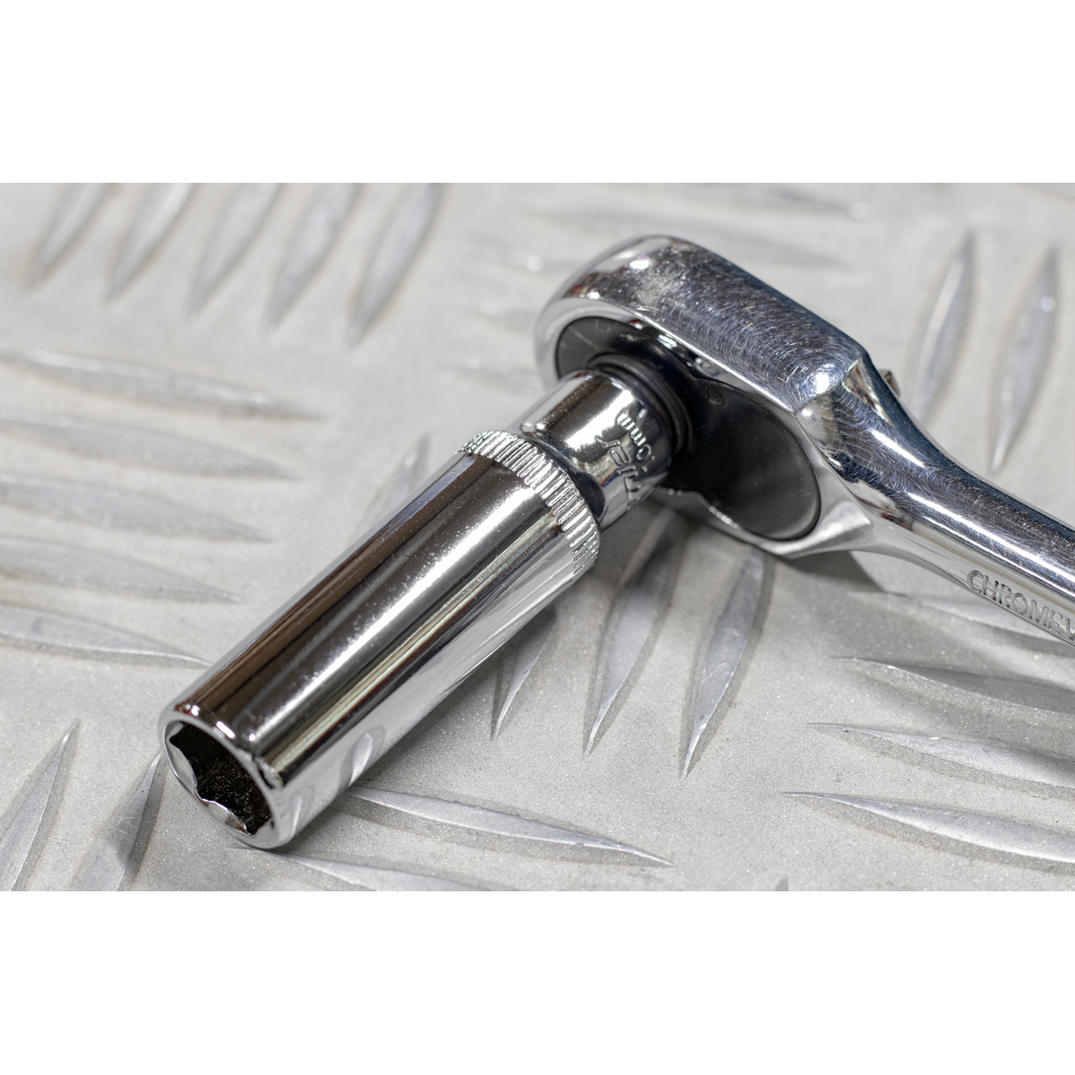 Premier Fully Polished Deep Socket 1/4"Sq Drive 10mm