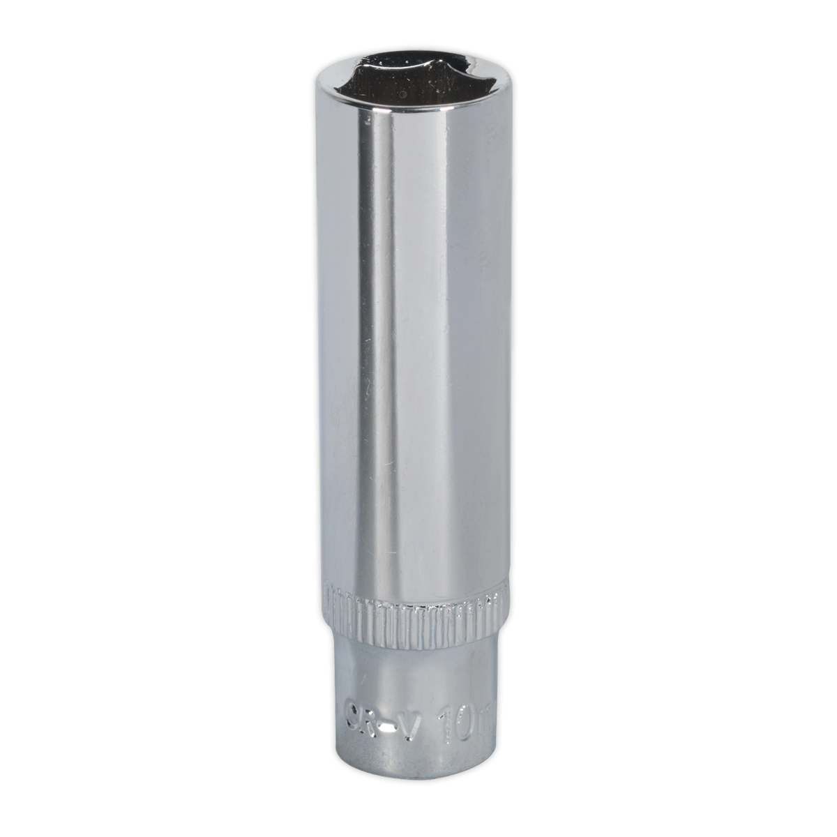 Premier Fully Polished Deep Socket 1/4"Sq Drive 10mm