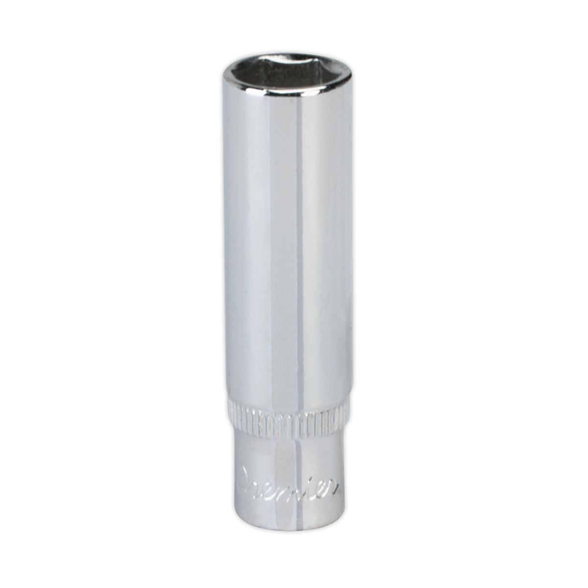 Premier Fully Polished Deep Socket 1/4"Sq Drive 10mm