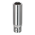 Premier Fully Polished Deep Socket 1/4"Sq Drive 11mm