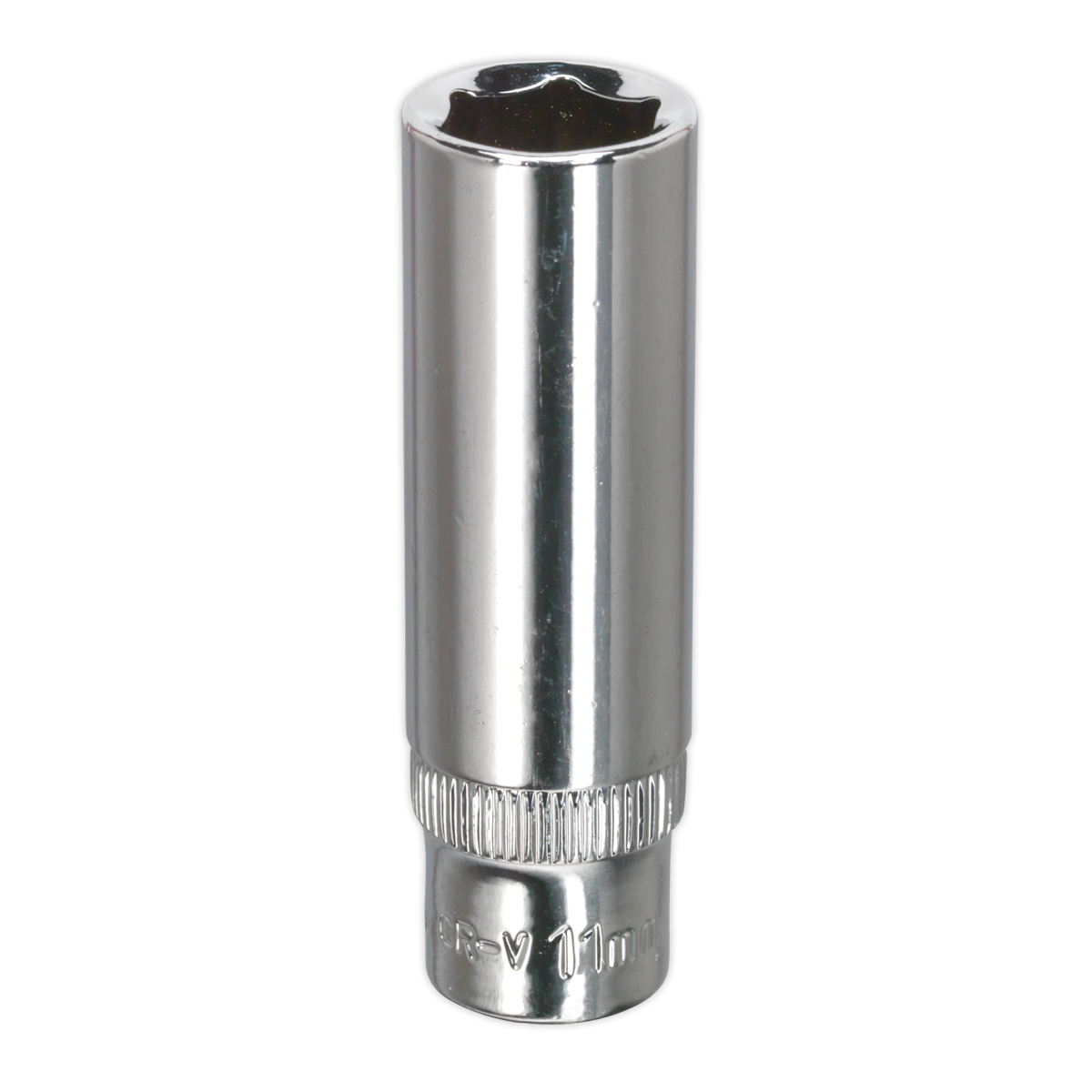 Premier Fully Polished Deep Socket 1/4"Sq Drive 11mm