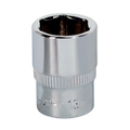 Premier Fully Polished Socket 1/4"Sq Drive 13mm
