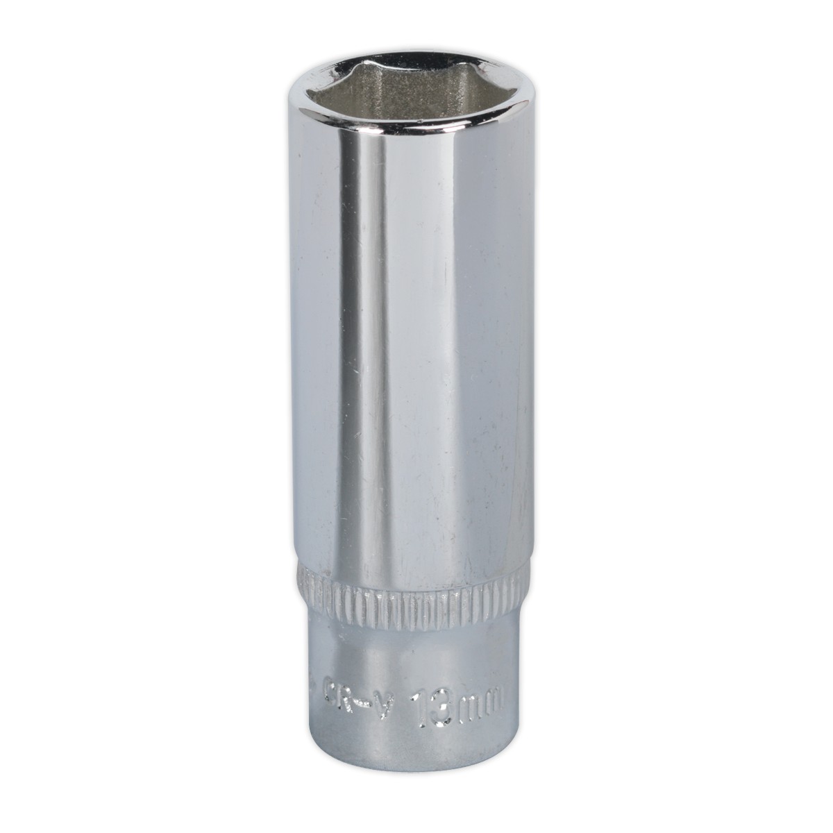 Premier Fully Polished Deep Socket 1/4"Sq Drive 13mm