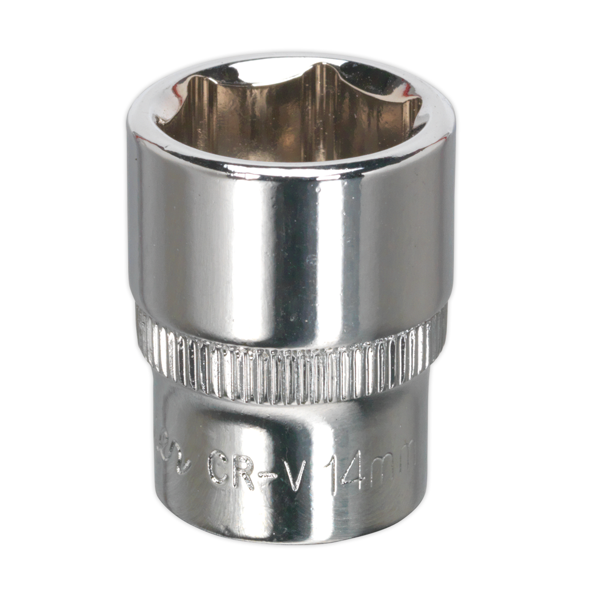 Premier Fully Polished Socket 1/4"Sq Drive 14mm