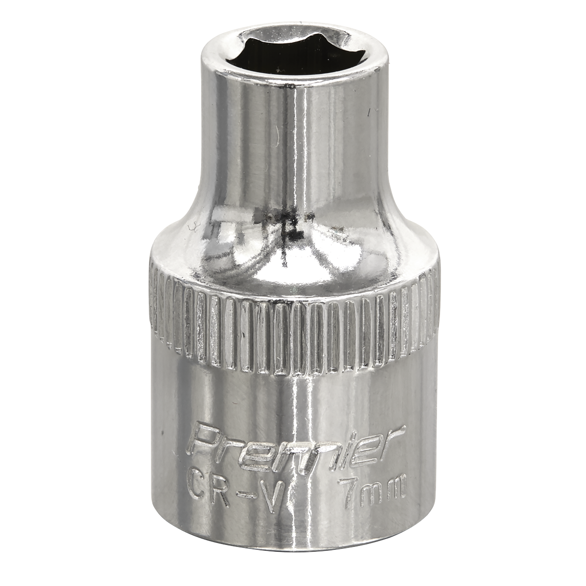 Premier Fully Polished Socket 3/8"Sq Drive 7mm
