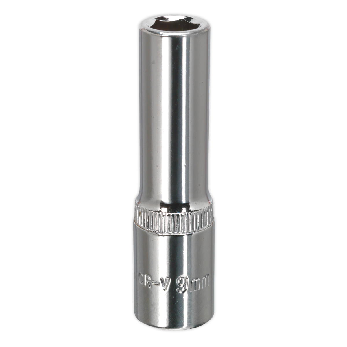 Premier Fully Polished Deep Socket 3/8"Sq Drive 9mm