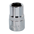 Premier Fully Polished Socket 3/8"Sq Drive 10mm