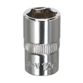 Premier Fully Polished Socket 3/8"Sq Drive 12mm
