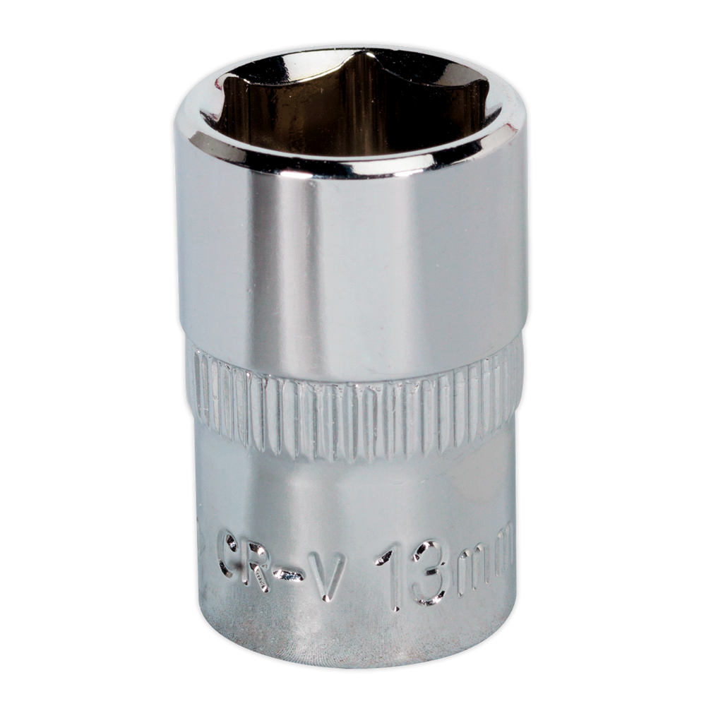 Premier Fully Polished Socket 3/8"Sq Drive 13mm