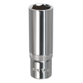 Premier Fully Polished Deep Socket 3/8"Sq Drive 14mm