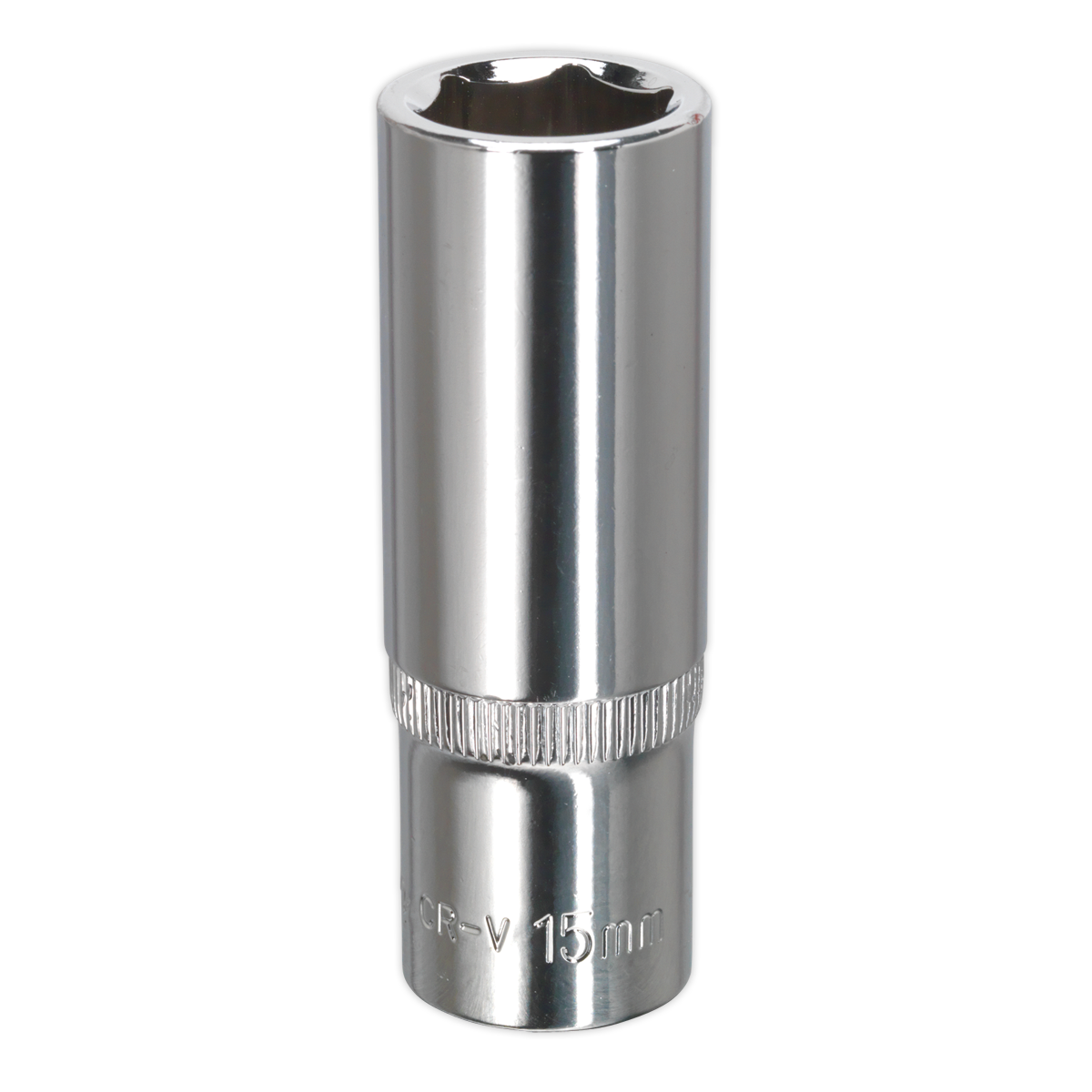Premier Fully Polished Deep Socket 3/8"Sq Drive 15mm