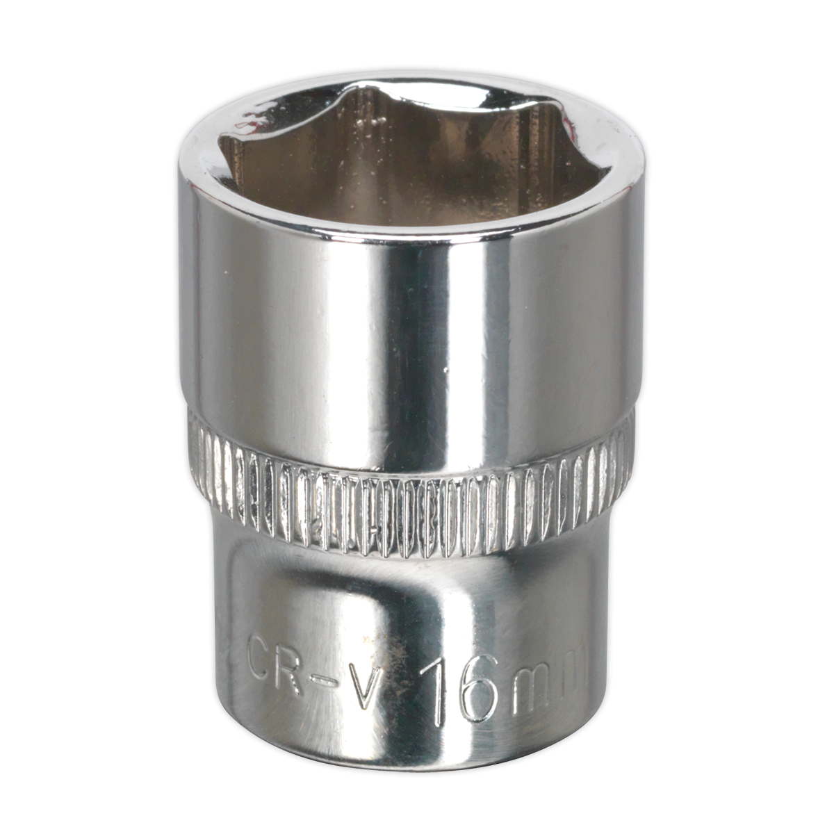 Premier Fully Polished Socket 3/8"Sq Drive 16mm