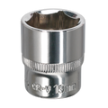 Premier Fully Polished Socket 3/8"Sq Drive 19mm