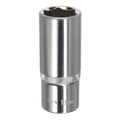 Premier Fully Polished Socket 3/8"Sq Drive 19mm