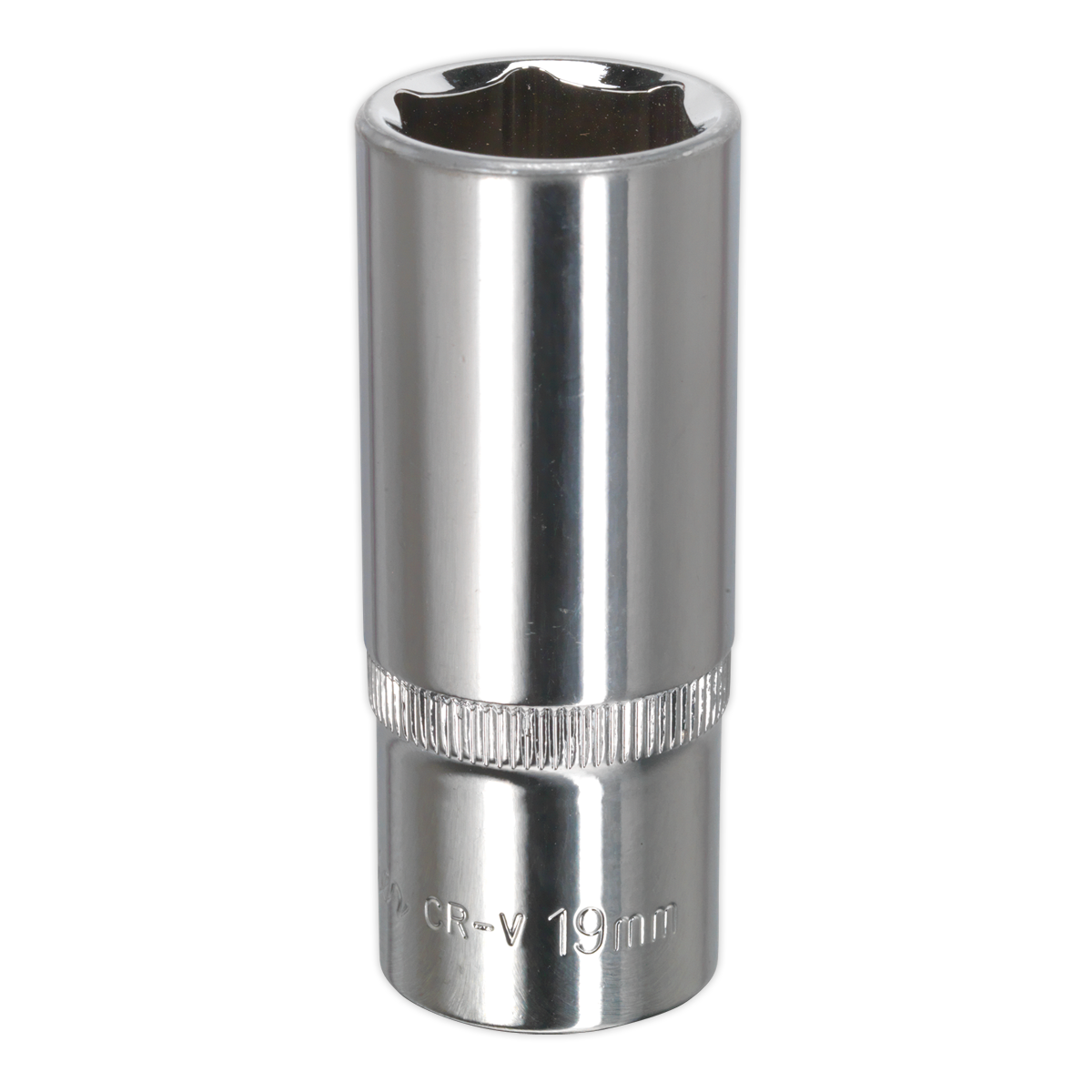 Premier Fully Polished Socket 3/8"Sq Drive 19mm