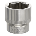 Premier Fully Polished Socket 3/8"Sq Drive 22mm